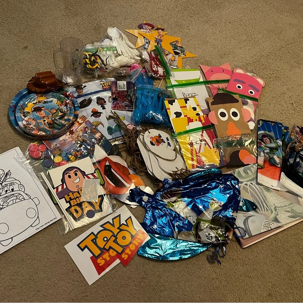 Toy Story birthday party in a box